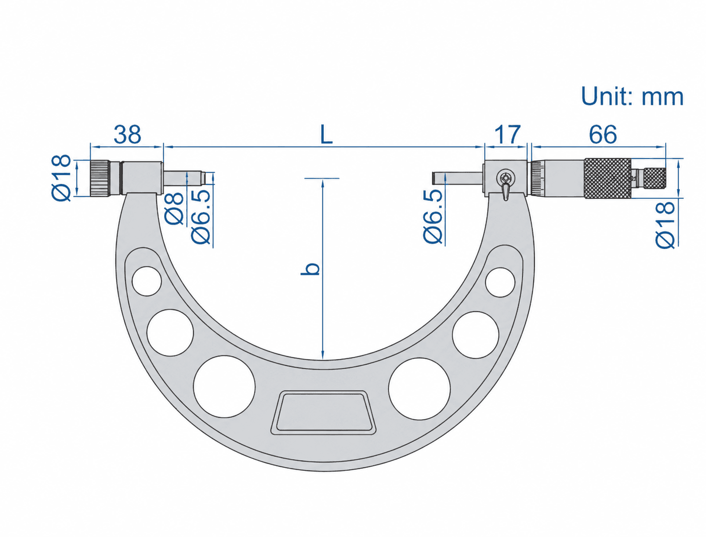 MICROMETRO EXT. 0-150MM INSIZE