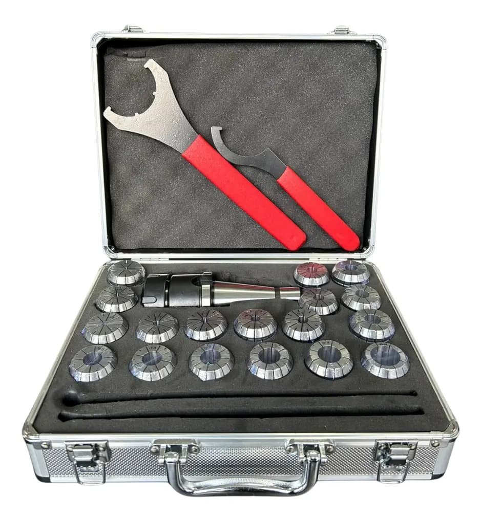 KIT PORTA PINÇA BT40 ER40 C/18PINÇAS